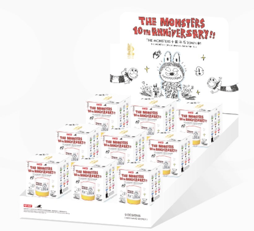 Pop Mart Monsters 10th Anniversary —Mini Cups