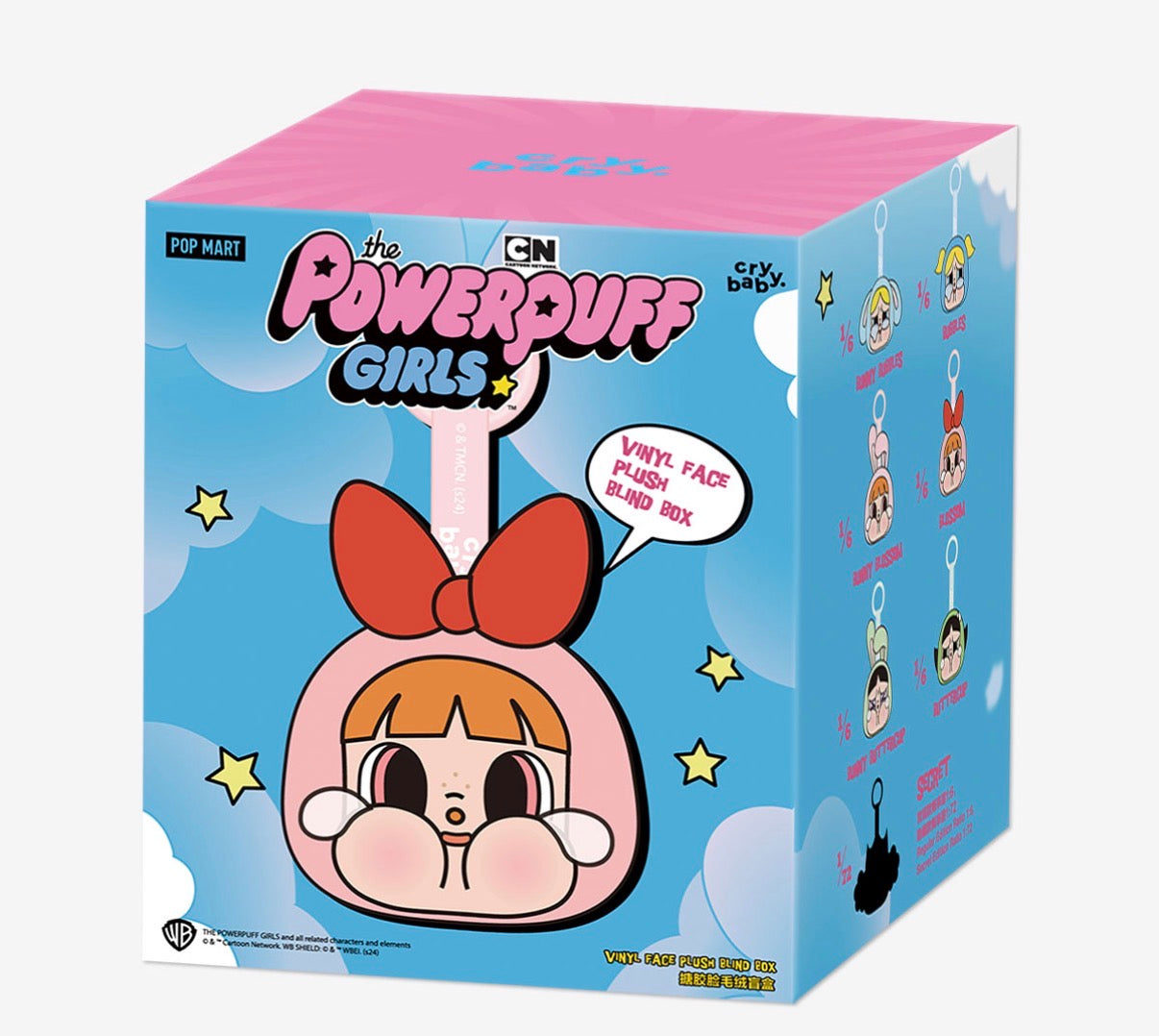 Powerpuff Girls Vinyl Face Plush Blind Box – POP MART x Cartoon Network