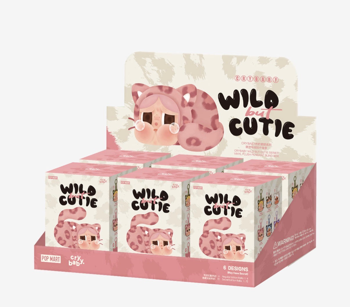 Crybaby Wild But Cutie Plush Pendant - Pop Mart