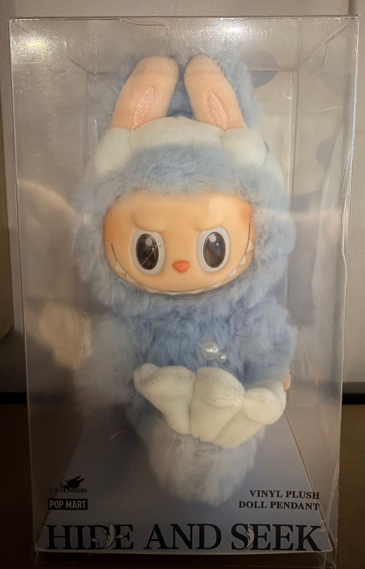 Labubu The Monsters Hide and Seek Merbubu Singapore Exclusive Vinyl Plush Doll Pendant by POP MART