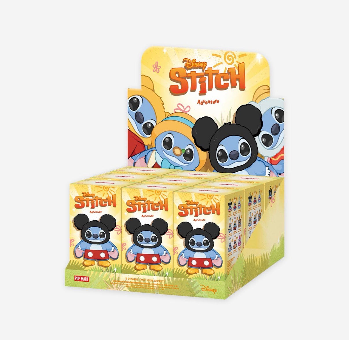 Pop Mart Disney Stitch Adventure Series Vinyl Plush Pendant
