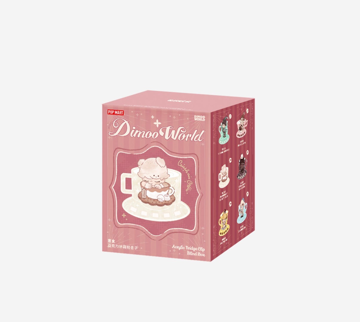 Demo World Crush on Coffee Acrylic Fridge Clip Blind Box