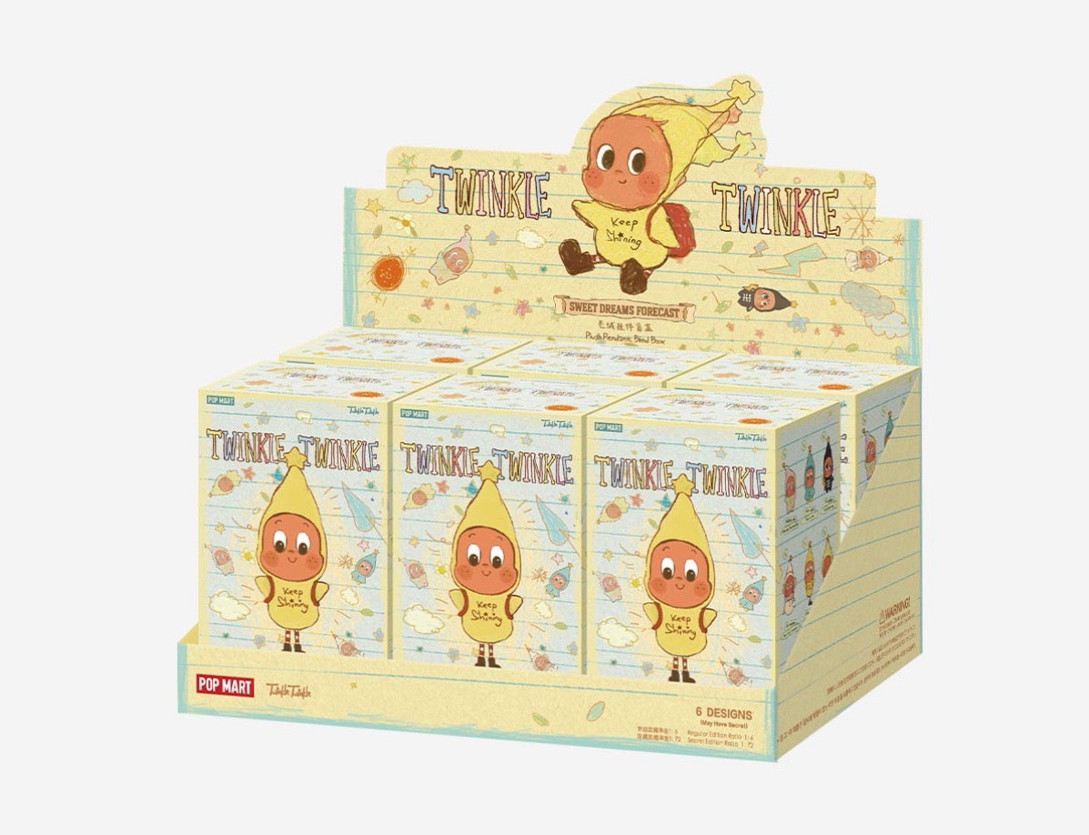 PopMart Twinkle Twinkle Sweet Dreams Plushie Blind Box BNIB