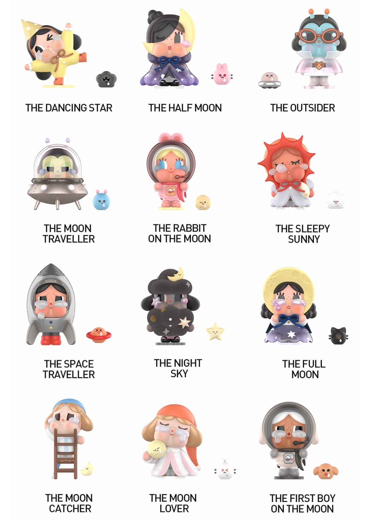Crybaby Crying to The Moon Series Figures PopMart