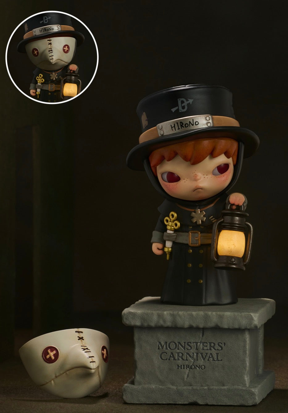 BNIB Pop Mart Hirono Monsters Carnival - Dr. Beak