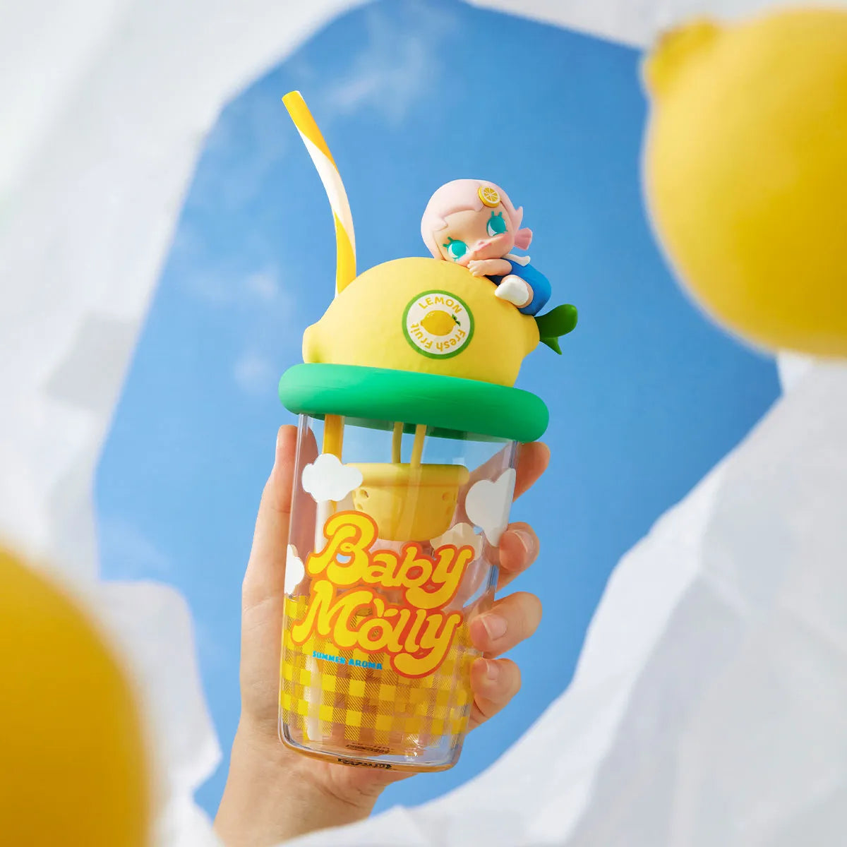 PopMart Baby Molly Fruity Aroma Series-Straw Cup