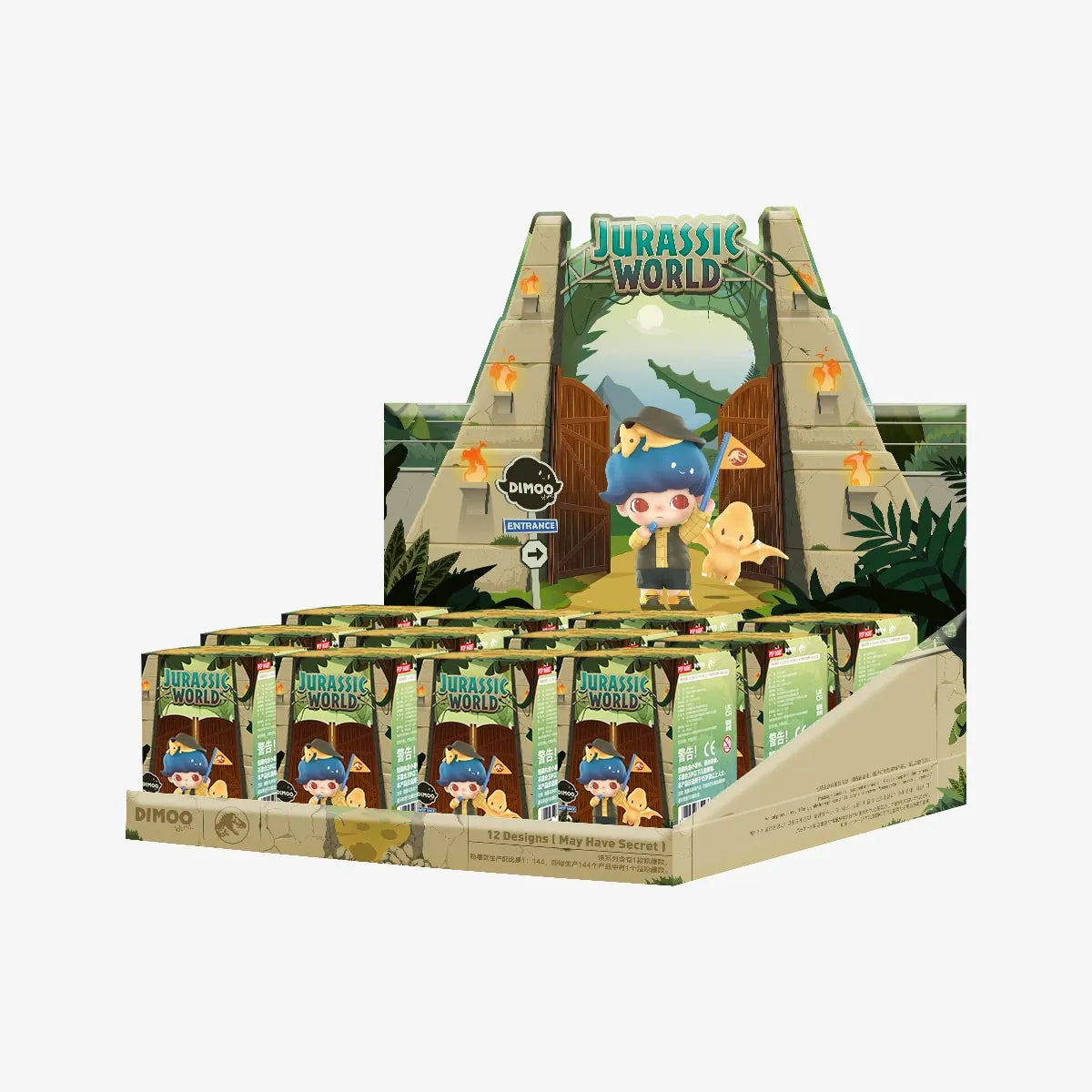 DIMOO Jurassic World Series - Dino Egg Researcher
