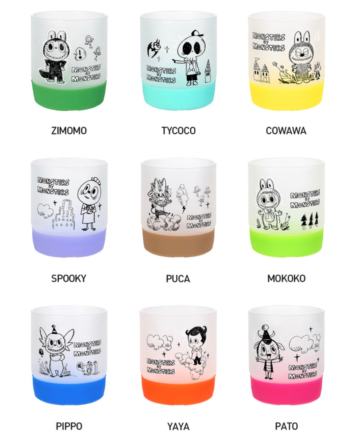 Pop Mart Monsters 10th Anniversary —Mini Cups