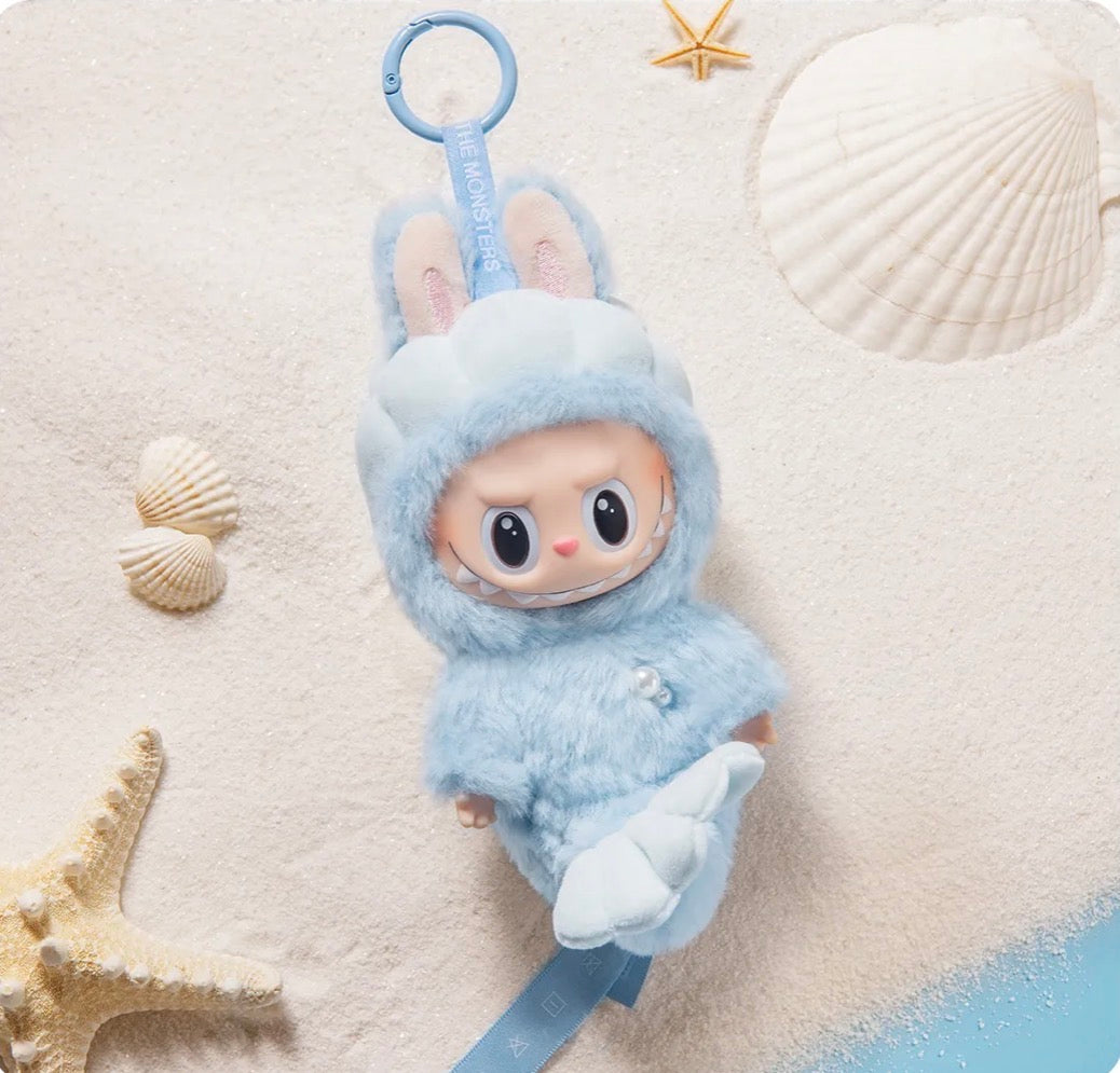 Labubu The Monsters Hide and Seek Merbubu Singapore Exclusive Vinyl Plush Doll Pendant by POP MART