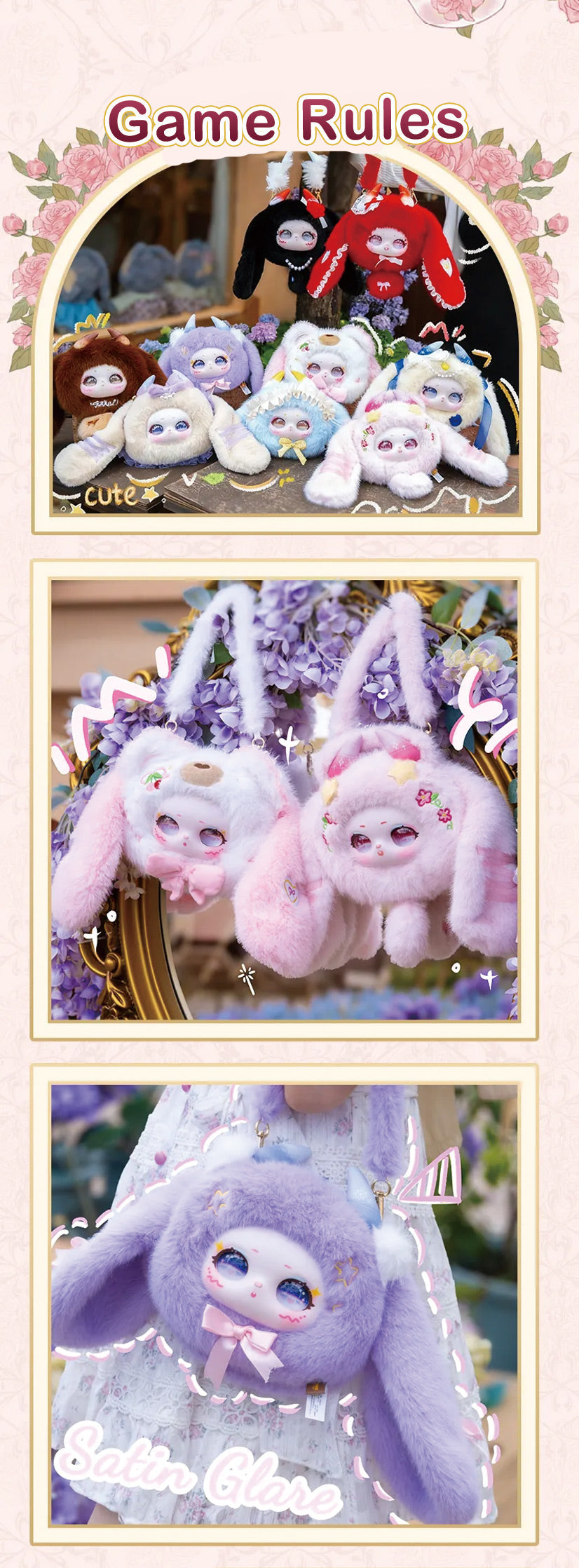 Baby Three Samael Plush Bag- The Cuteness Series