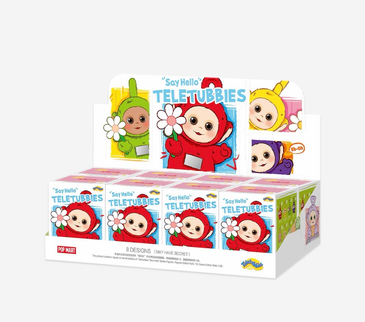 Popmart Teletubbies "say hello" plushie blind box