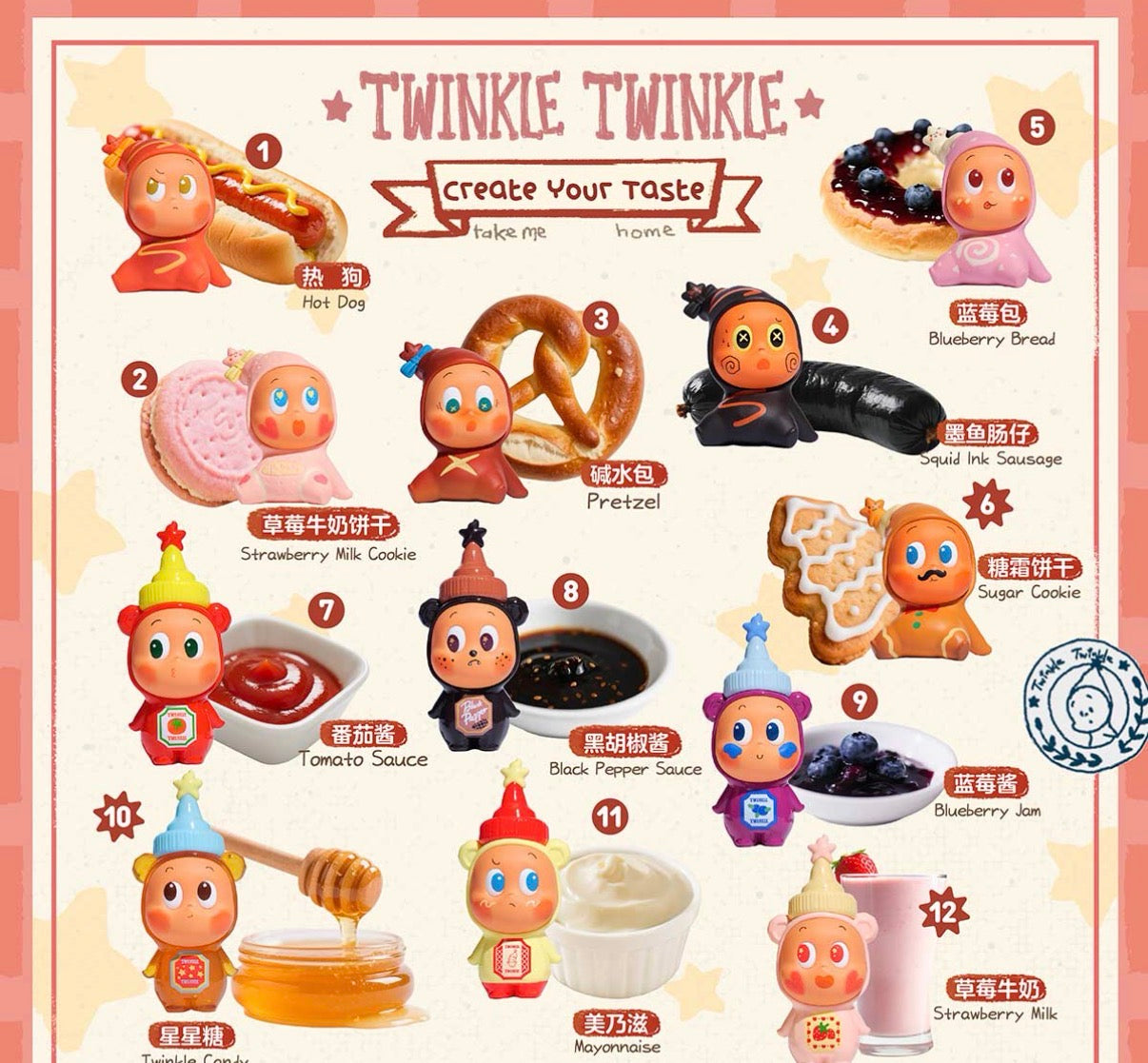 POP MART Twinkle Twinkle Create Your Taste Series B