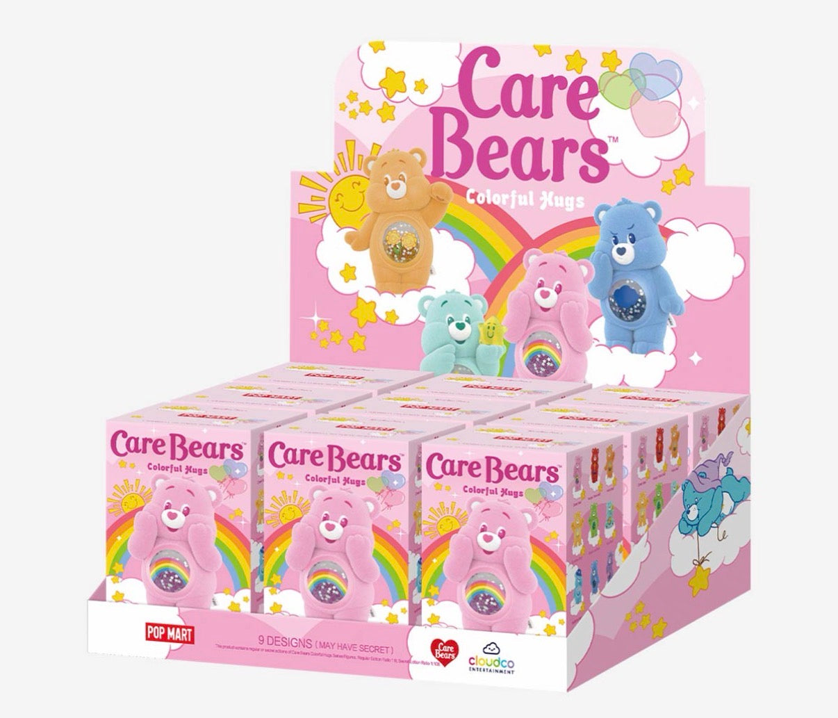 Popmart Care Bears Colorful Hugs Figures BNIB