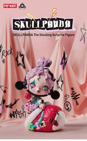 Skull Panda The Stocking Surprise – Christmas Exclusive (Hang Card)Rare Hard to Find