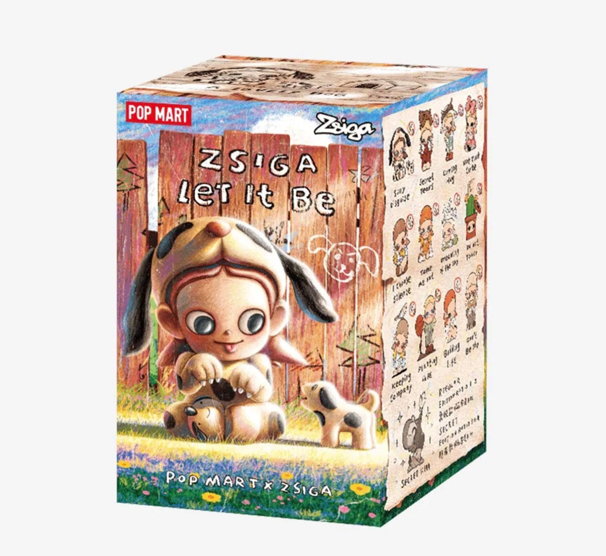 Zsiga Let It Be Series Vinyl Figure by POP MART Confirmed Sealed Box