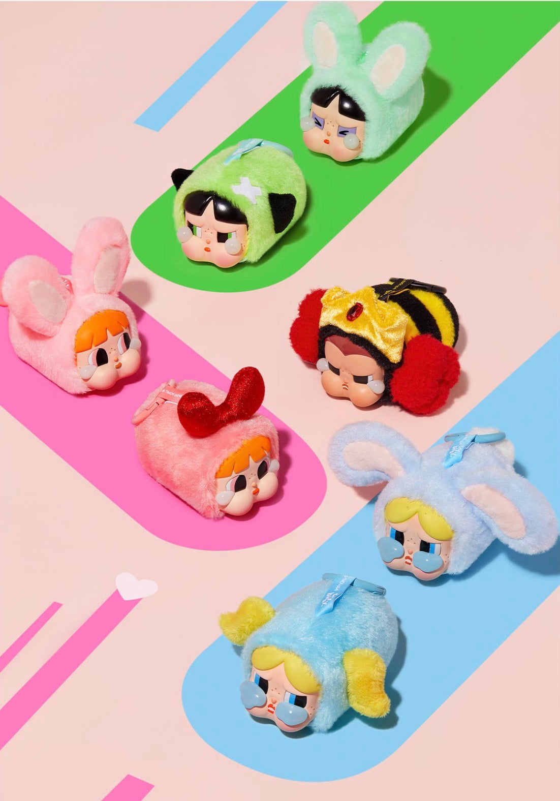 Powerpuff Girls Vinyl Face Plush Blind Box – POP MART x Cartoon Network