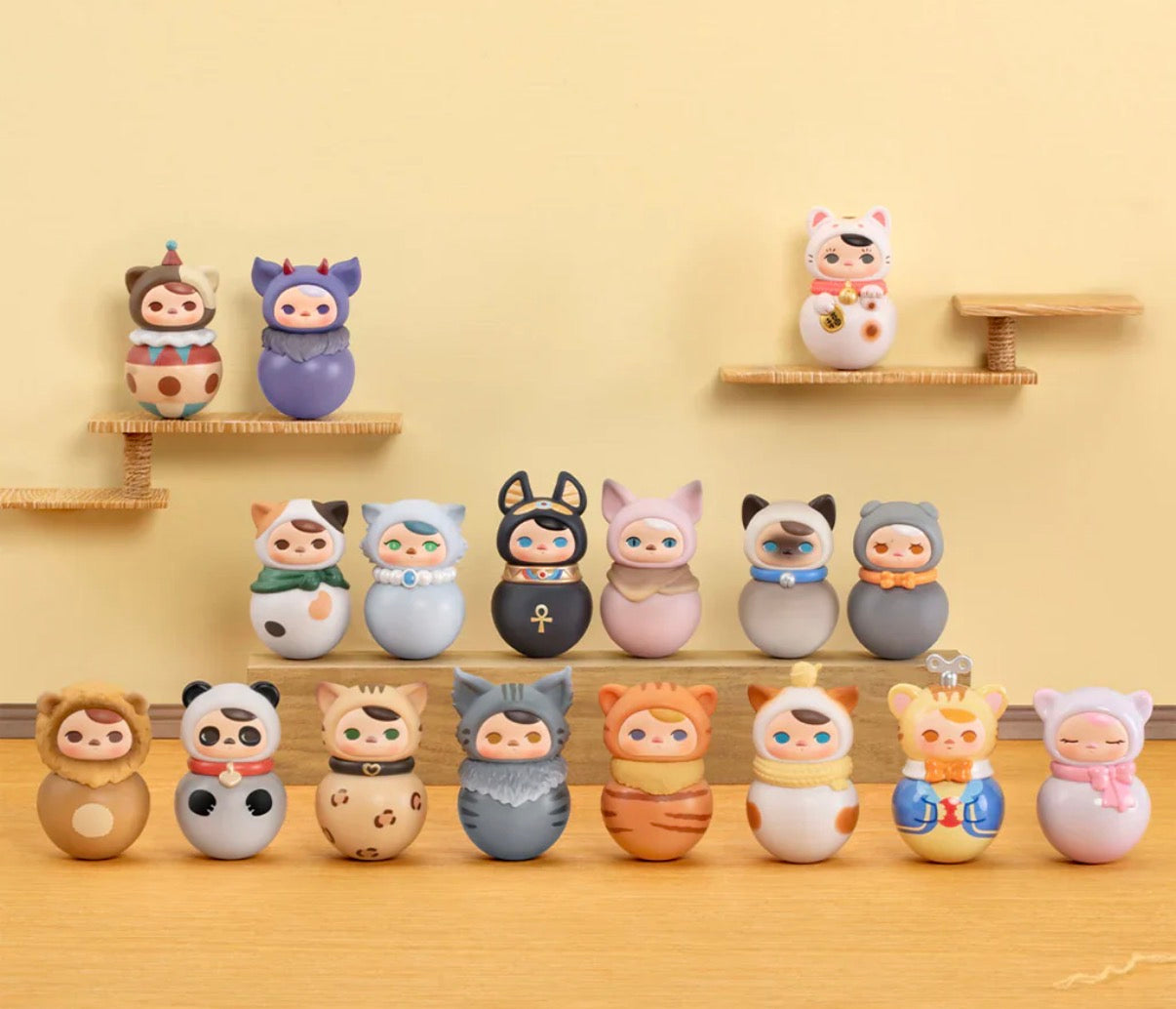 Pucky Roly Poly Kitty Figure by POP MART