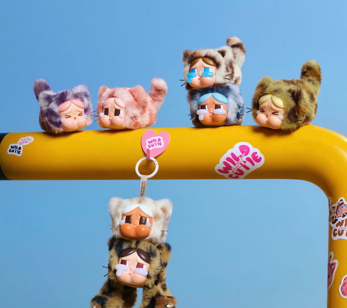 Crybaby Wild But Cutie Plush Pendant - Pop Mart