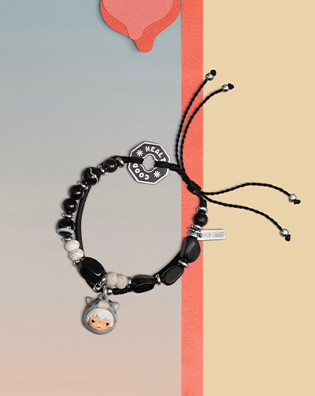 Popmart - Have a Good Run Series - Bracelet - Hirono - Good Health
