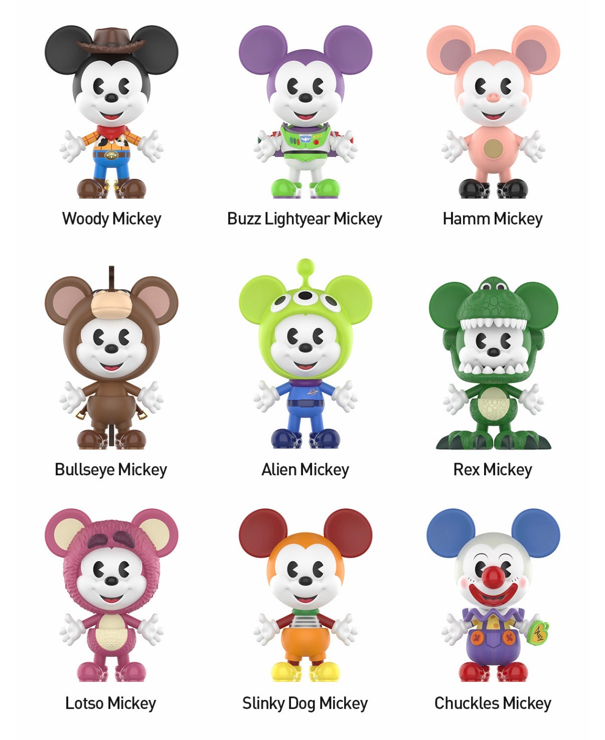 POP MART Mickey Remixed – Mickey Meets Pixar Figure