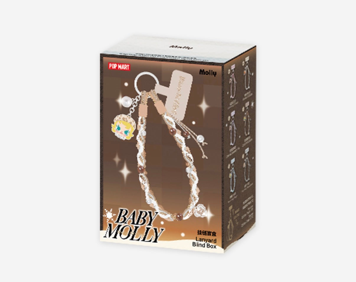 PopMart Baby Molly Winter Fit Check Lanyard Blind Box