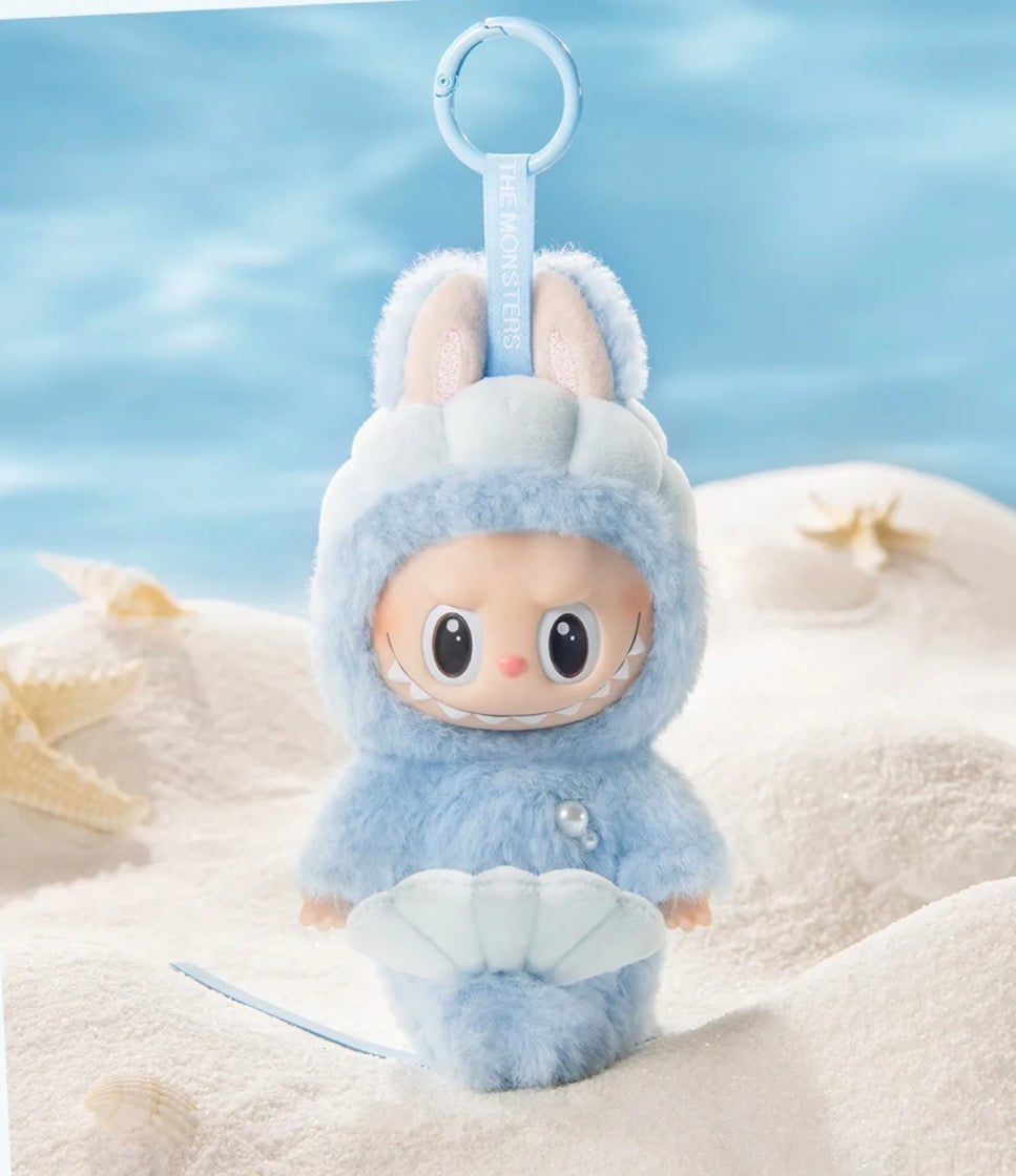 Labubu The Monsters Hide and Seek Merbubu Singapore Exclusive Vinyl Plush Doll Pendant by POP MART