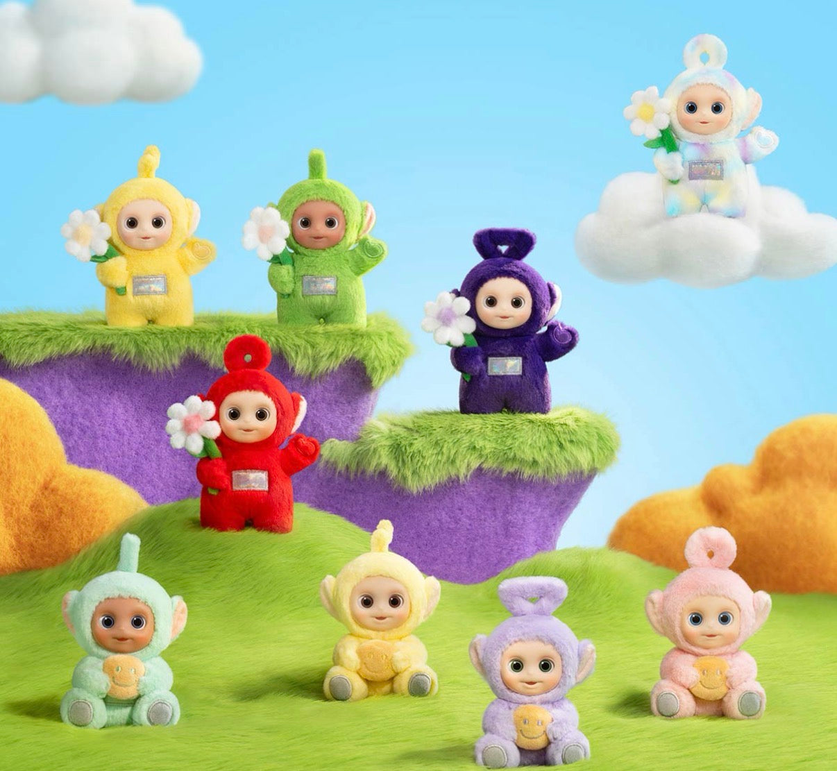 Popmart Teletubbies "say hello" plushie blind box