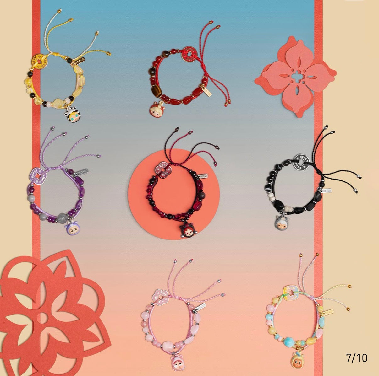 Popmart - Have a Good Run Series - Bracelet - Hirono - Good Health