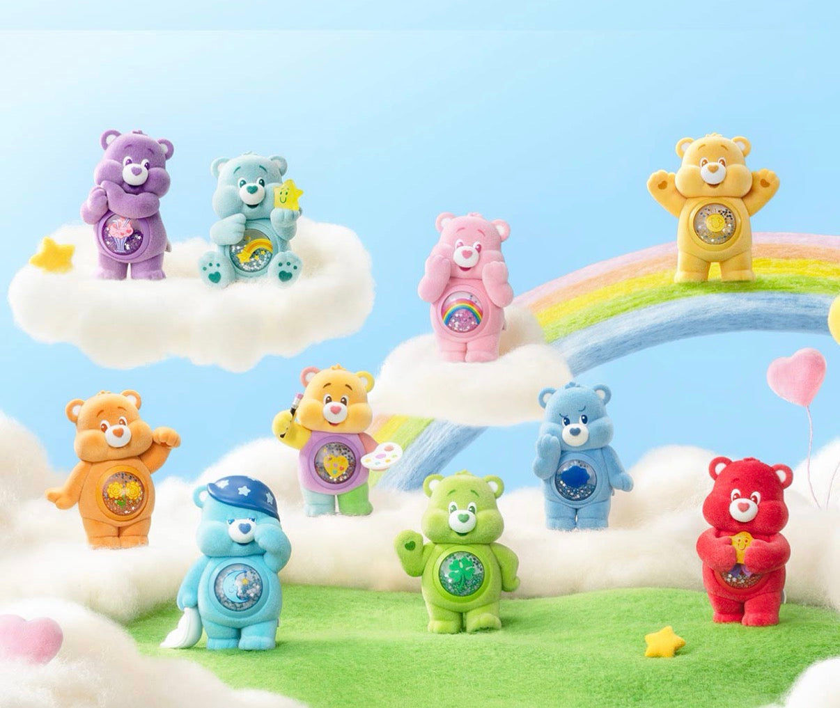 Popmart Care Bears Colorful Hugs Figures BNIB