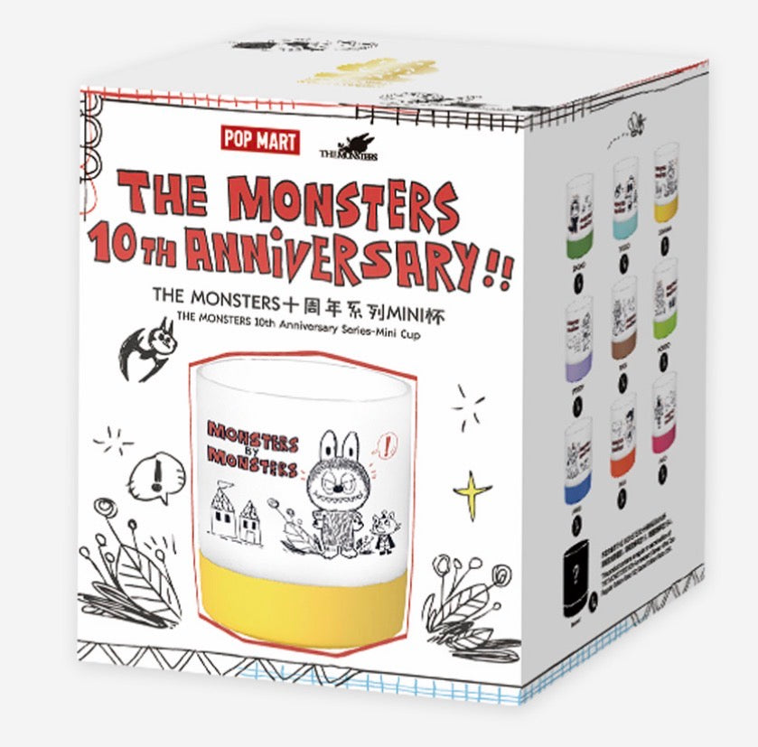 Pop Mart Monsters 10th Anniversary —Mini Cups