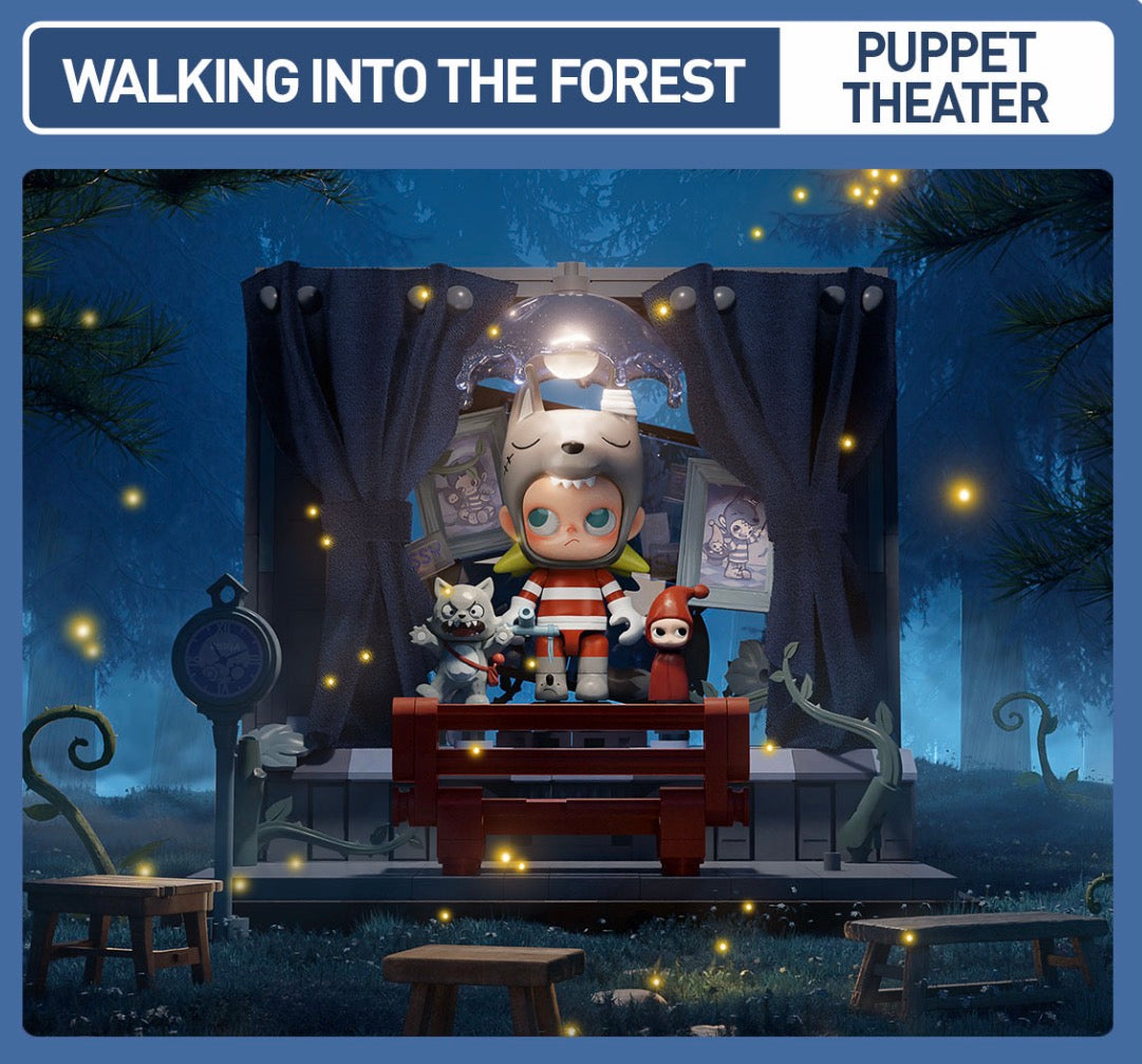 Sziga Walking into the Forrest: Puppet Theatre Blocks - 446 Pieces