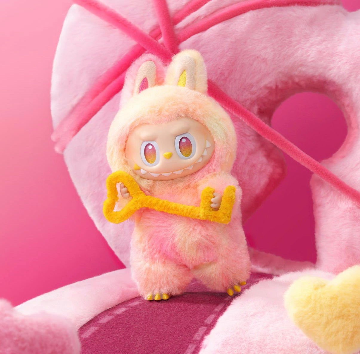 The Monsters Big Into Energy Series - Loyalty Labubu Plush Pendant BNIB