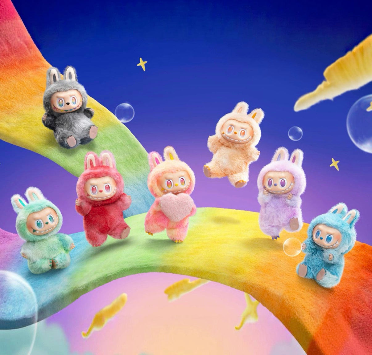 The Monsters Big Into Energy Series - Hope Labubu Plush Pendant BNIB
