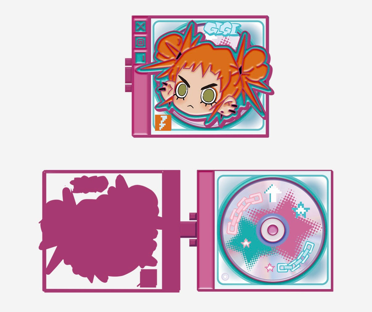 Peach Riot Loading Series Pin - Gigi