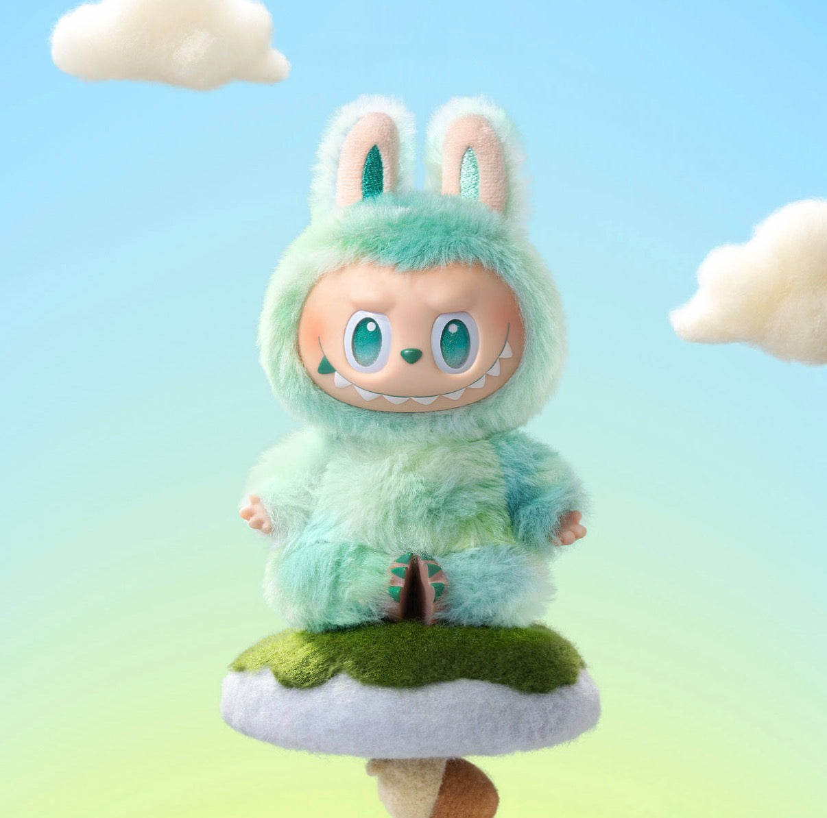 The Monsters Big Into Energy Series - Serenity Labubu Plush Pendant BNIB