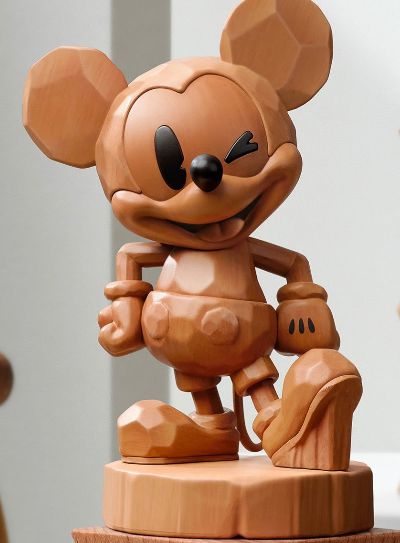 Popmart Disney Mickey Boundless Creativity - Wooden Mickey