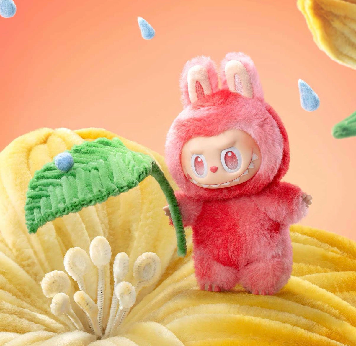 The Monsters Big Into Energy Series - Love Labubu Plush Pendant BNIB